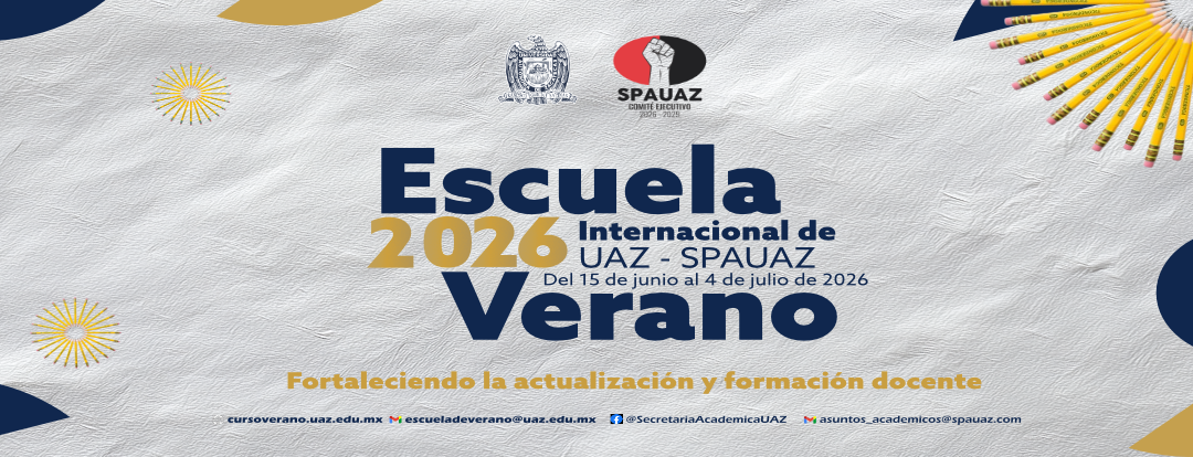 Banner Cursos de Verano UAZ 2026